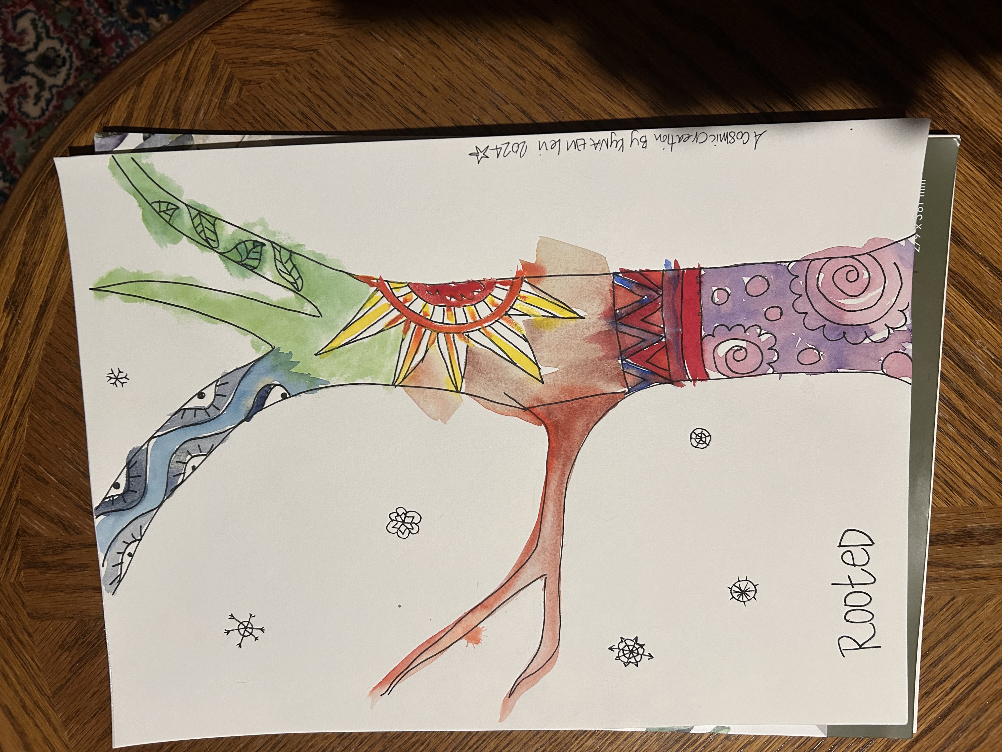 Artist-produced image